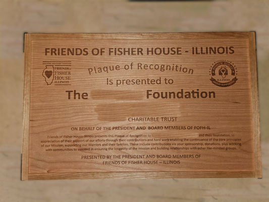 Plaque of Recognition
